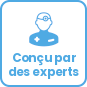 Conçu par des experts