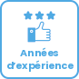 Des années d’expérience