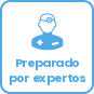 Preparado por expertos