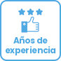 Años de experiencia